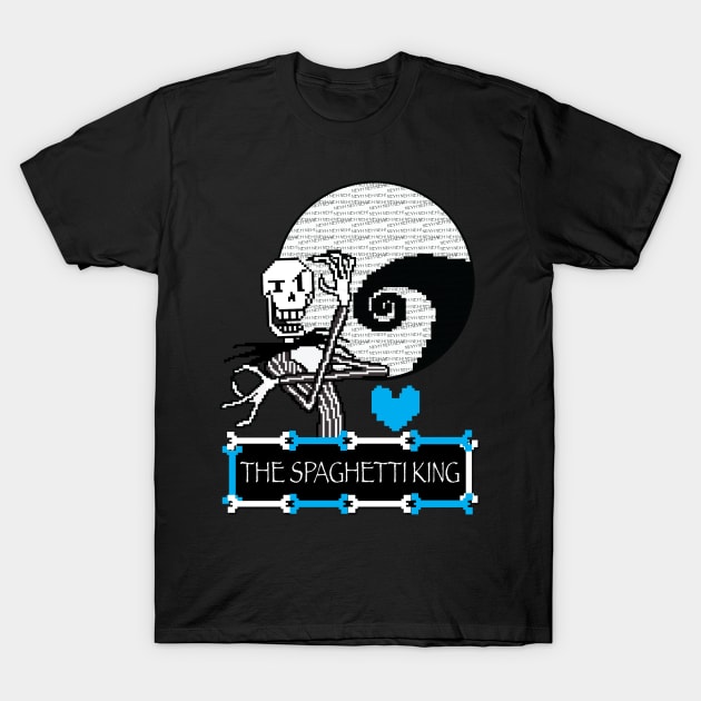 The Spaghetti King T-Shirt by pixelcat